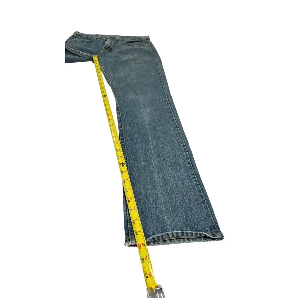 Vintage 1978 Levi's 519 Orange Tab Straight Leg‎ Jeans Blue Men's 32x33